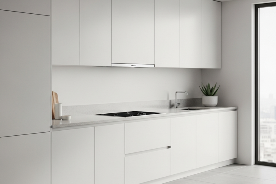 kitchen set minimalis adalah
