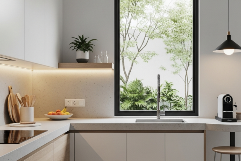 kitchen set minimalis bekasi