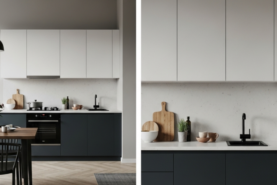 kitchen set minimalis hpl