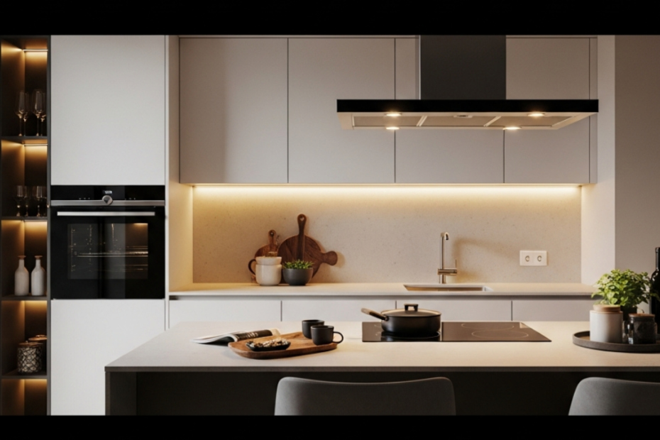 kitchen set minimalis modern